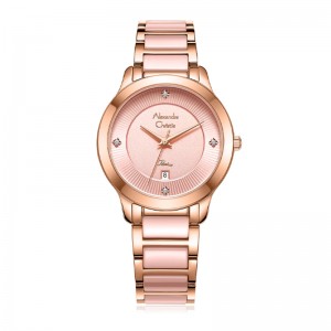 Alexandre Christie AC 2A71 Rosegold Pink LDBRGPN